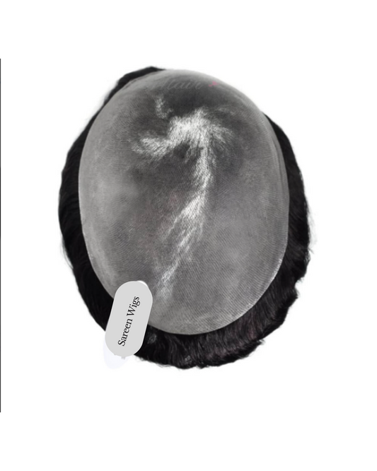 Skin or Polyurethane (PU) Base 0.03mm Hair Patch for Men – Ultra Thin, Invisible, and Natural