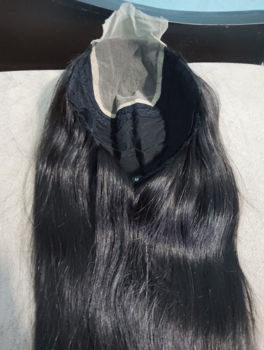 100% Human Hair Whole Cap Wig for Women with Lace – Natural, Comfortable, and Stylish